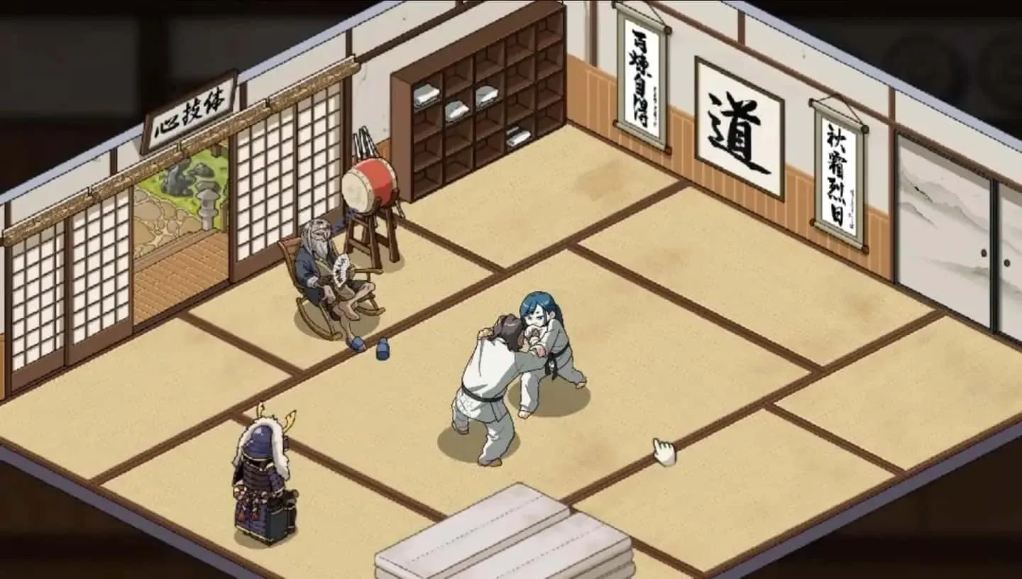 护身术道场角色画面