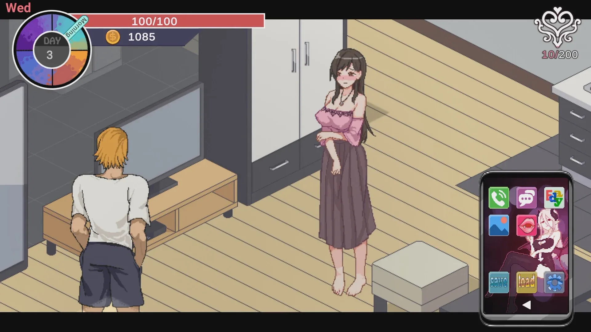 NTR狂热角色画面