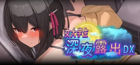 女大学生深夜露出 DX主视觉与游戏场景